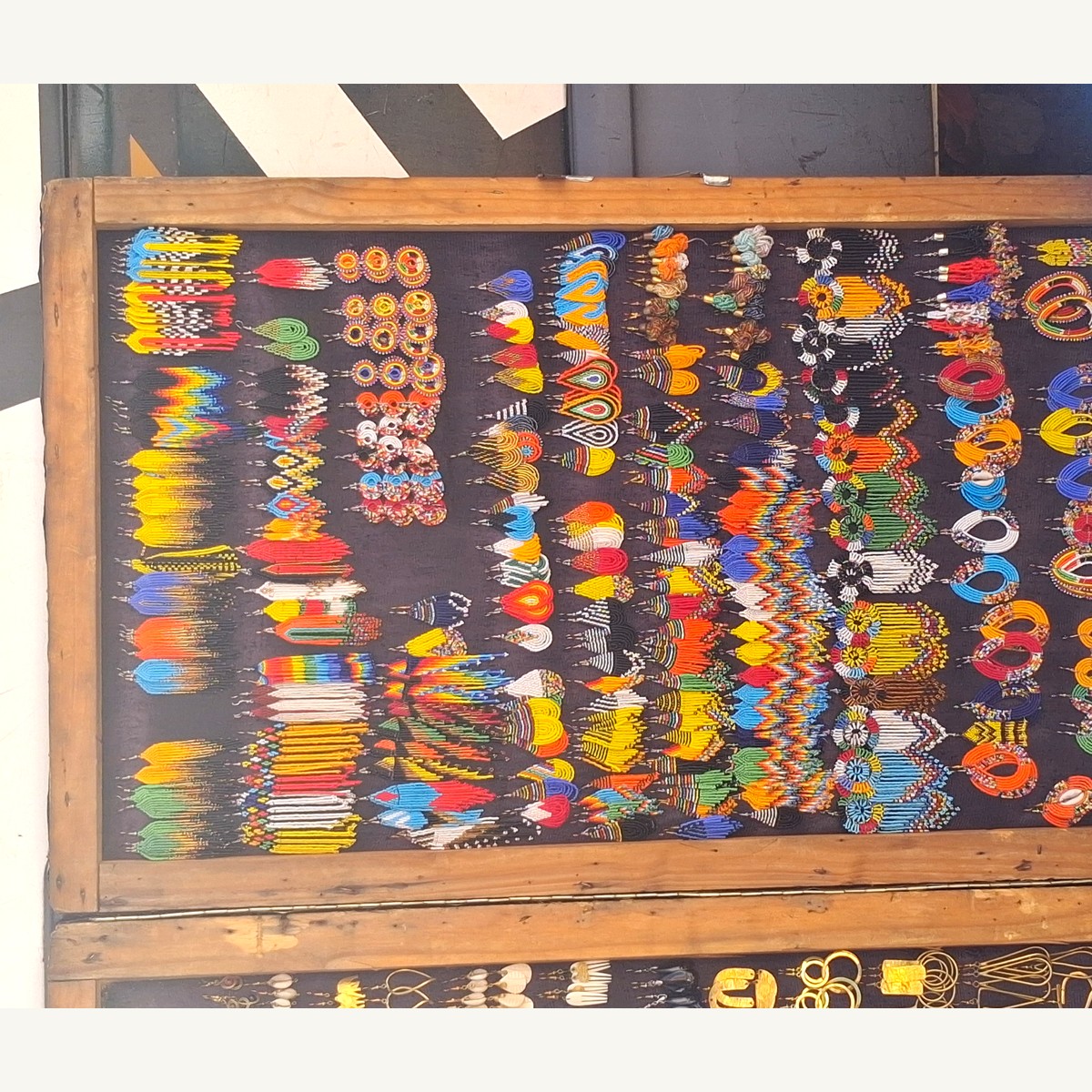 Colorful Maasai Beaded Earrings — Collection
