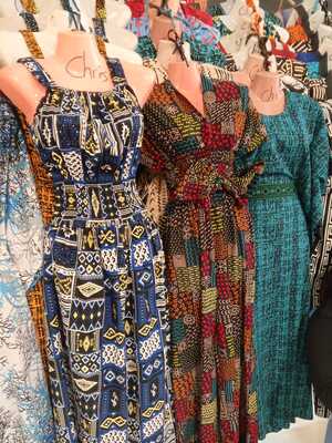 Ankara Maxi Dress — Print of the Month